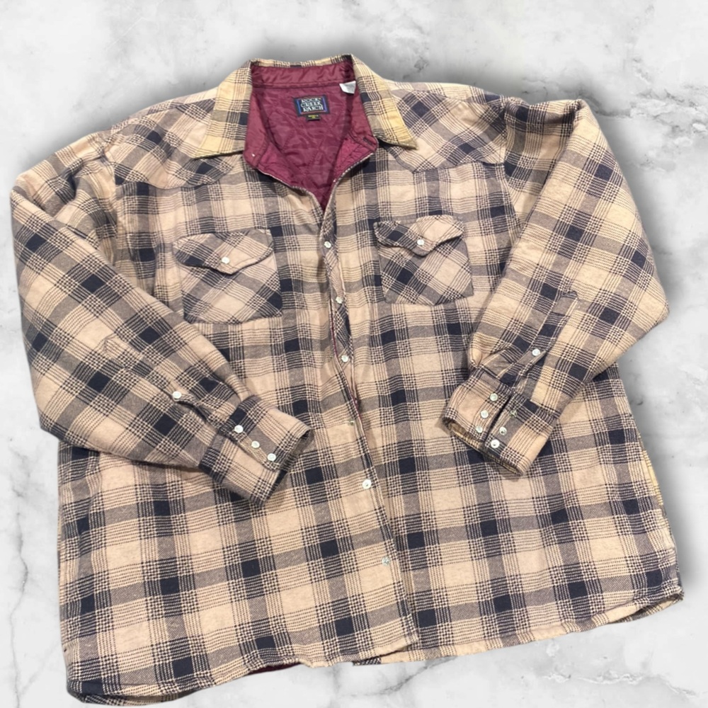 Rock Creek Ranch tan/ mauve mixed in color 2XL
